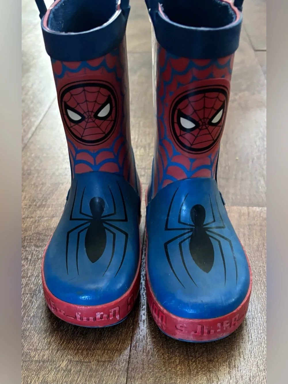 Marvel Spiderman boots for toddlers youth Size 5/6 unisex boy girl